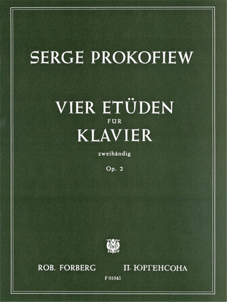 Vier Etüden, op. 2